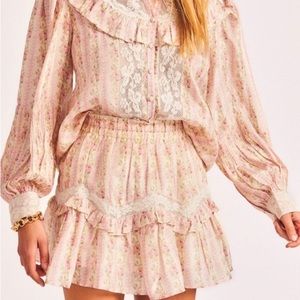 Love Shack Fancy beautiful skirt